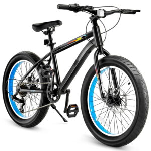 KFFKFF 20‑Inch Fat Tire Mountain Bike