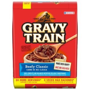 Here’s a clean product title and short description you can use for **Gravy Train dry dog food at Walmart Ocoee**: --- ## 🐾 Product Title **Gravy Train Beefy Classic Dry Dog Food** – 13 lb Bag --- ## 📝 Short Description Gravy Train Beefy Classic delivers a hearty beef flavor dogs love, with crunchy kibbles that can be served dry or mixed with warm water to create a savory gravy. This 13 lb bag provides balanced nutrition for adult dogs, supporting energy and overall health at an affordable price. --- ### Other Variants Available at Walmart Ocoee - **Gravy Train Beefy Classic Dry Dog Food** – 3.5 lb Bag, $23.88, rated 4.6/5 by 4,801 customers. - **Gravy Train Meaty Classic Beef Liver & Bacon Flavor** – 3.5 lb Bag, $9.47, balanced nutrition with added flavor variety. [Gravy Train](https://goto.walmart.com/c/3682317/1285204/9383?prodsku=19905018773&u=https%3a%2f%2fwww.walmart.com%2fip%2fGravy-Train-Beefy-Classic-Dry-Dog-Food-3-5-lb-Bag%2f19905018773&intsrc=CATF_9743&subid1=%7bmsclkid%7d&utm_source=copilot.com) [Gravy Train](https://goto.walmart.com/c/3682317/1285204/9383?prodsku=18920456864&u=https%3a%2f%2fwww.walmart.com%2fip%2fGravy-Train-Beefy-Classic-Dry-Dog-Food-13-Lb-Bag%2f18920456864&intsrc=CATF_9743&subid1=%7bmsclkid%7d&utm_source=copilot.com) [Walmart](https://goto.walmart.com/c/3682317/1285204/9383?prodsku=16689707334&u=https%3a%2f%2fwww.walmart.com%2fip%2fGravy-Train-Meaty-Classic-Beef-Liver-Bacon-Flavor-Dry-Dog-Food-3-5-lb-Bag%2f16689707334&intsrc=CATF_9743&subid1=%7bmsclkid%7d&utm_source=copilot.com) --- Would you like me to also draft **SEO-optimized listing copy** for Nwave Online so it ranks higher in Pine Hills and Ocoee searches?