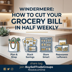 Windermere How to Cut Your Grocery Bill in Half Weekly