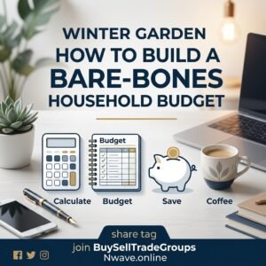 Winter Garden How to Build a Bare-Bones Household Budget PDF