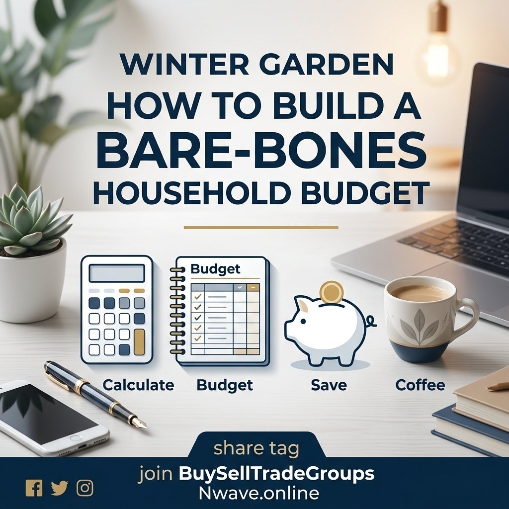 Winter Garden How to Build a Bare-Bones Household Budget PDF
