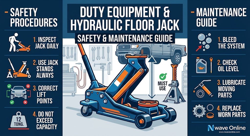 Heavy duty floor jack safety checklist pdf